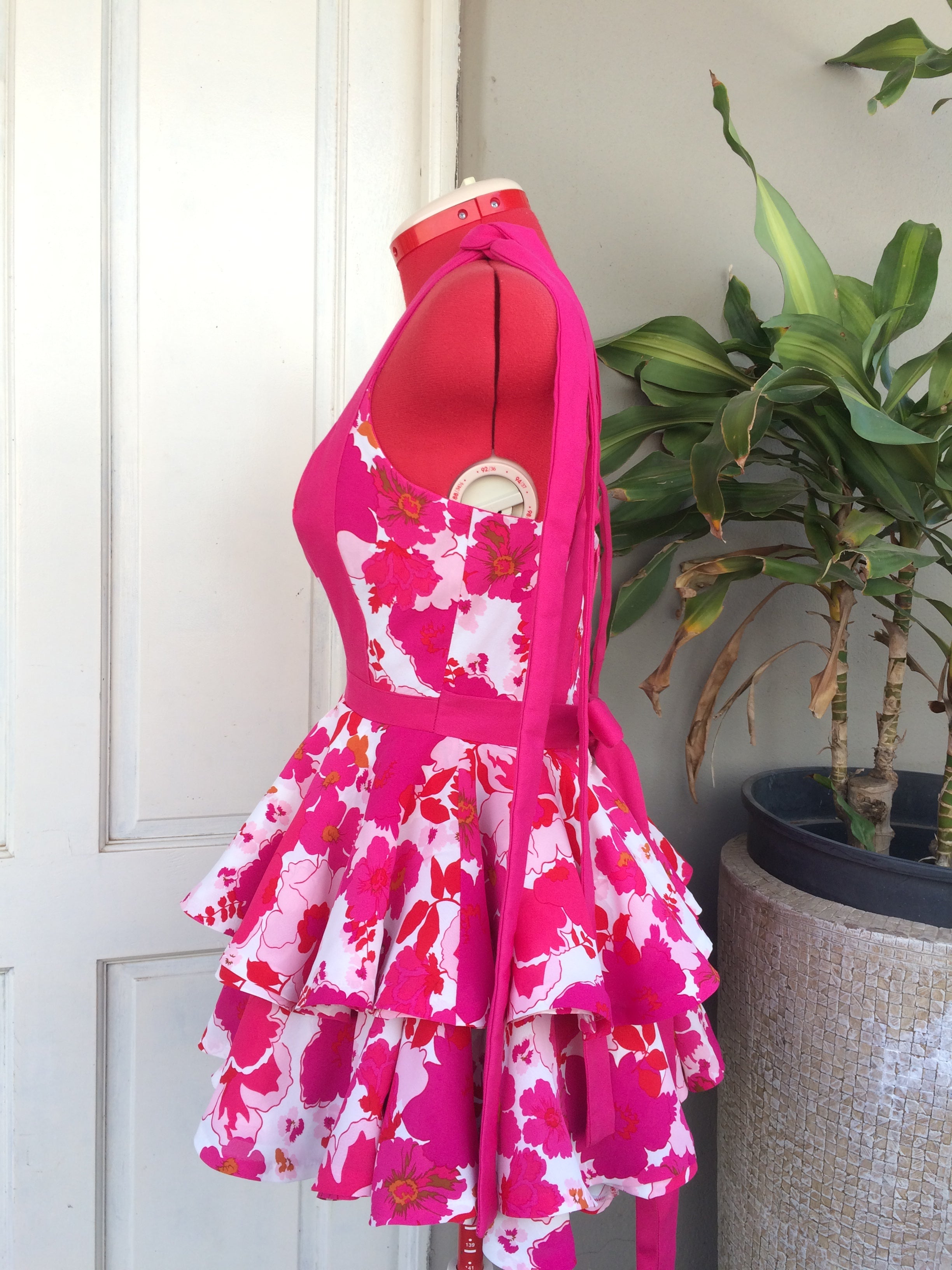 Tiered Mini Dress