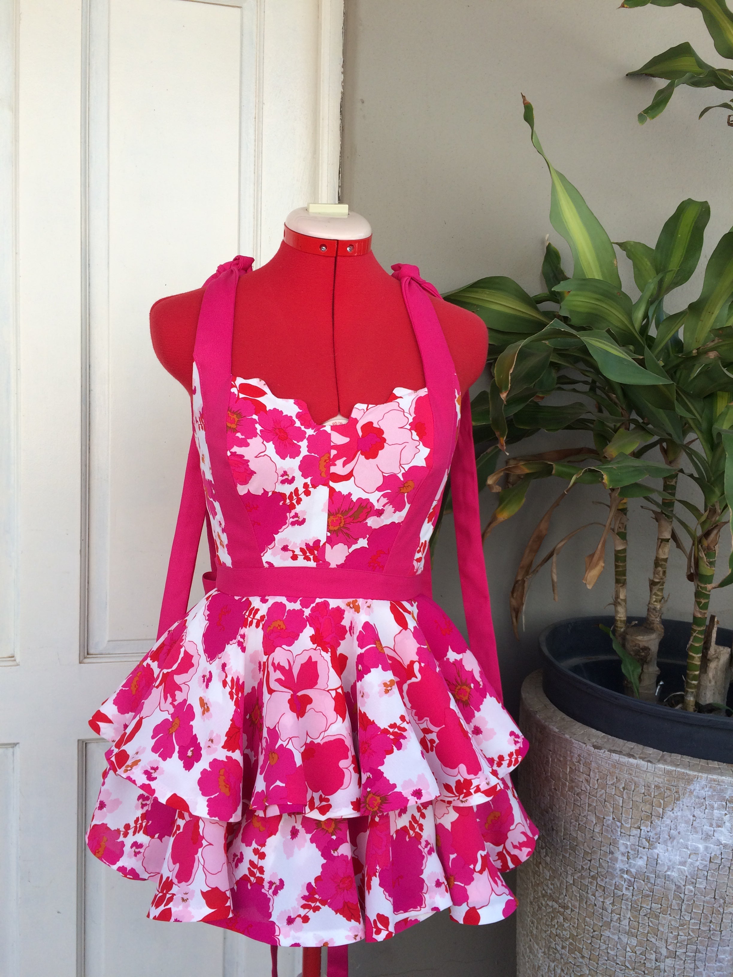 Tiered Mini Dress