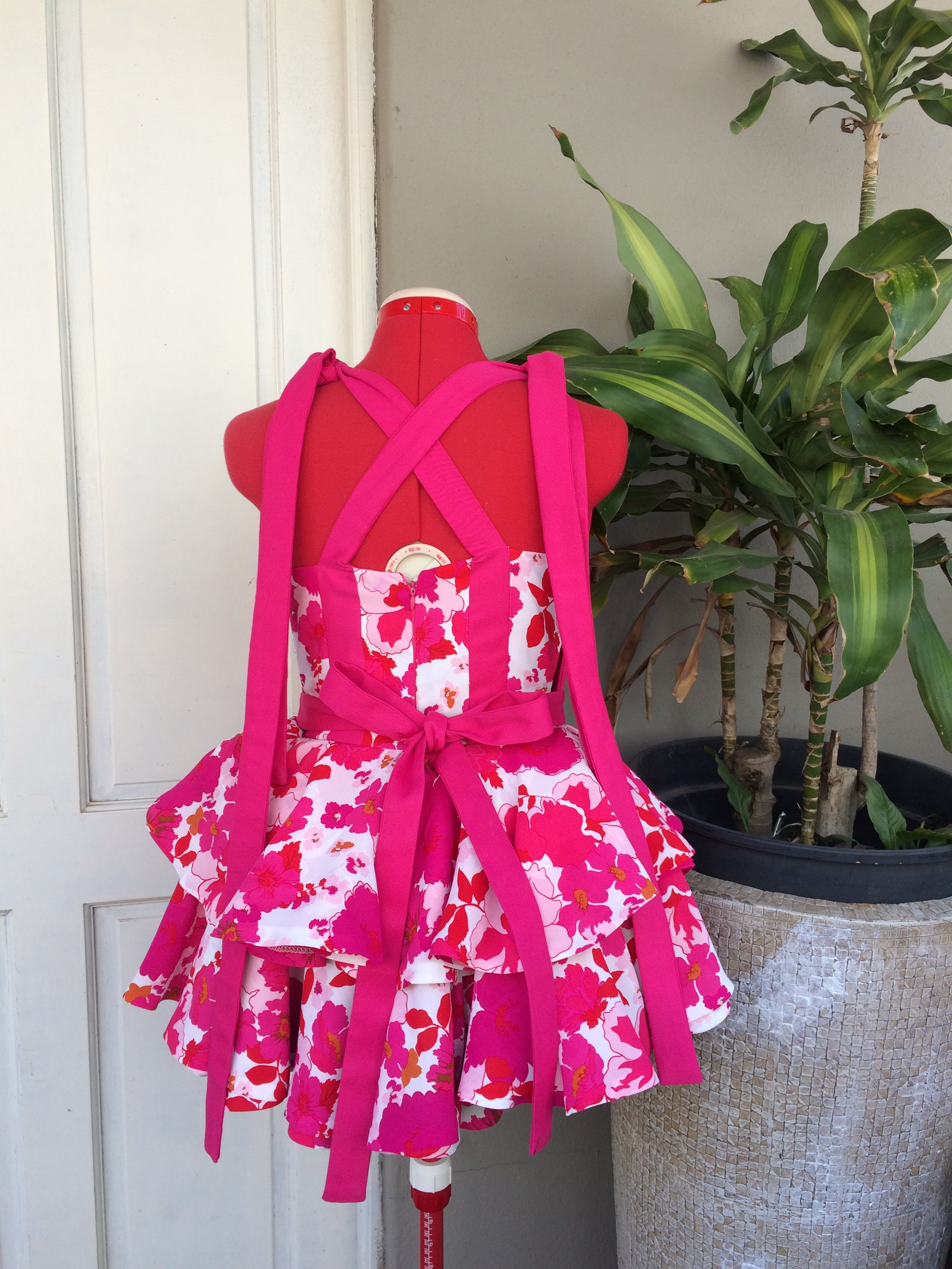 Tiered Mini Dress