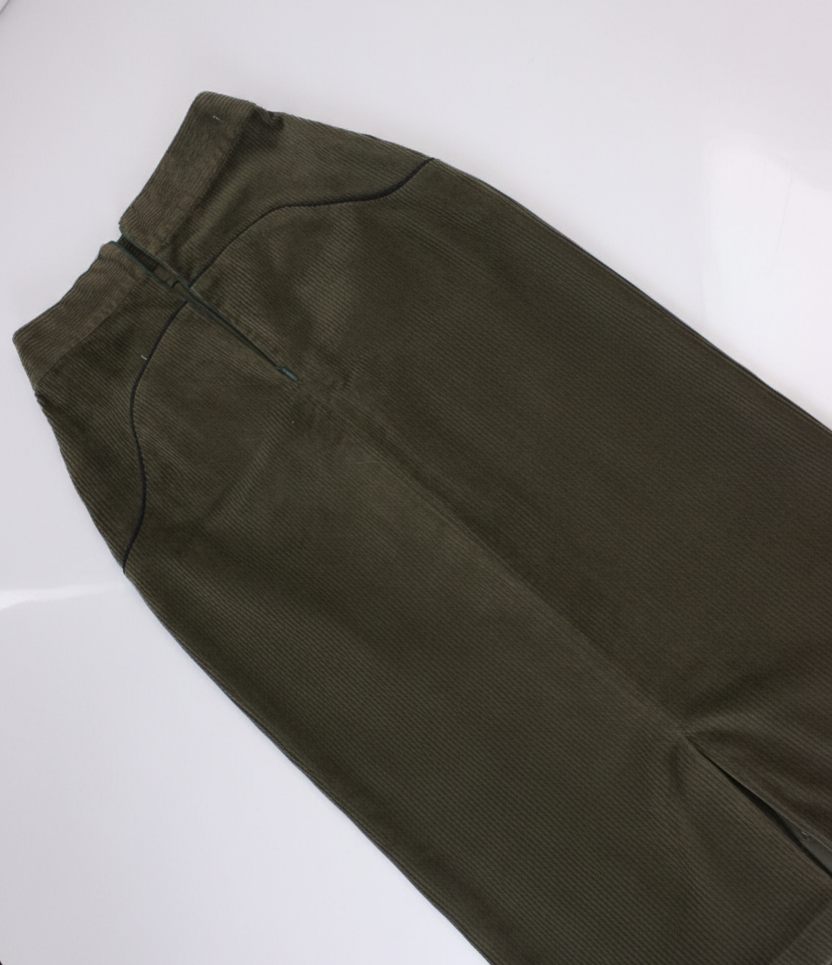 Couduroy Maxi Pencil Skirt
