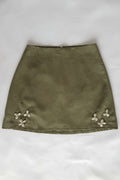 ZURÏ A-line Mini Skirt